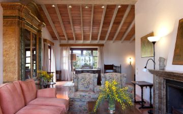 living room villa sarria establiments mallorca 